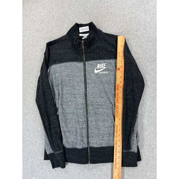 Nike Sportswear Logo Light‎ Weight Athletic Jacket (Women's Large) Gray - Picture 5 of 12